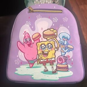 Loungefly SpongeBob backpack new with tags.